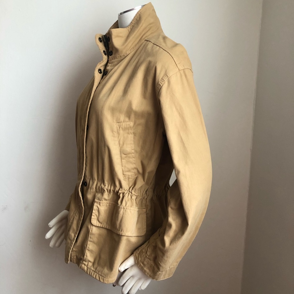Madewell Tan Cotton Utility Jacket